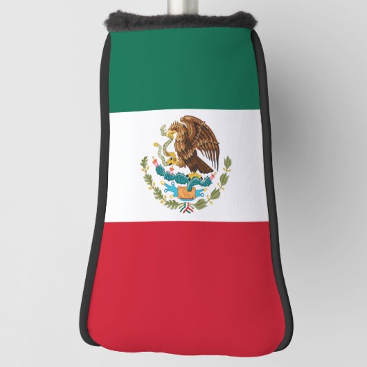 Mexico Vlag, Bandera de Mexicaanse Republiek Golfheadcover (Draai 90)
