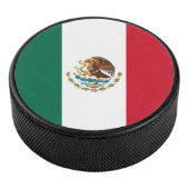Mexico Vlag, Bandera de Mexicaanse Republiek Hockey Puck (3/4)
