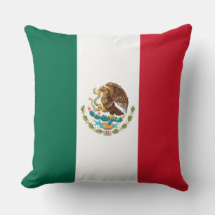 Mexico Vlag, Bandera de Mexicaanse Republiek Kussen
