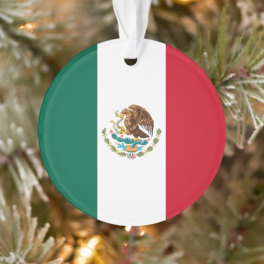 Mexico Vlag, Bandera de Mexicaanse Republiek Ornament (Boom)