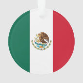 Mexico Vlag, Bandera de Mexicaanse Republiek Ornament (achterkant)