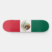 Mexico Vlag, Bandera de Mexicaanse Republiek Persoonlijk Skateboard (Horizontaal)