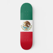 Mexico Vlag, Bandera de Mexicaanse Republiek Persoonlijk Skateboard (Voorkant)