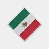 Mexico Vlag, Bandera de Mexicaanse Republiek Servet (Hoek)