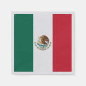 Mexico Vlag, Bandera de Mexicaanse Republiek Servet (Voorkant)