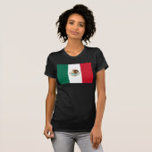 Mexico Vlag, Bandera de Mexicaanse Republiek T-shirt (Voorkant volledig)