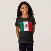 Mexico Vlag, Bandera de Mexicaanse Republiek T-shirt (Voorkant volledig)