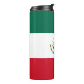 Mexico Vlag, Bandera de Mexicaanse Republiek Thermosbeker (Gedraaid links)