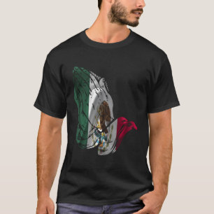 Mexico Vlag Bidden Handen T-shirt