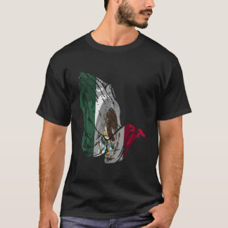 Mexico Vlag Bidden Handen T-shirt