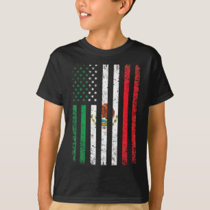 Mexico Vlag Cadeau 4 juli VS Amerikaans Mexicaans T-shirt