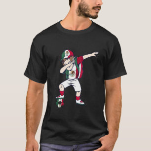 Mexico Vlag Dabbing Boy Mexicaans voetbalteam Mexi T-shirt