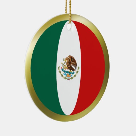 Mexico-vlag Keramisch Ornament (Rechts)
