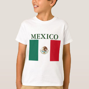Mexico Vlag Kinder T-shirt