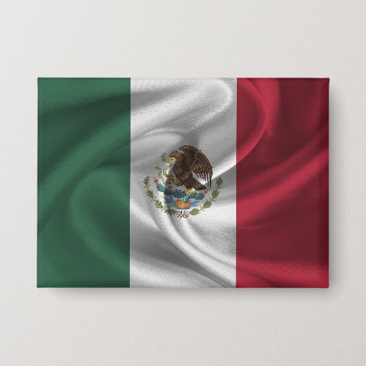 Mexico Vlag Knop Button (Voorkant)