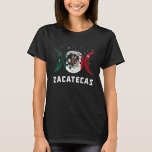 Mexico Vlag Liefde Zacatecas Mexico Vakantie 1 T-shirt