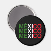 MEXICO-VLAG MAGNEET (Voorkant / Achterkant)
