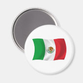 Mexico Vlag Magneet (Voorkant / Achterkant)