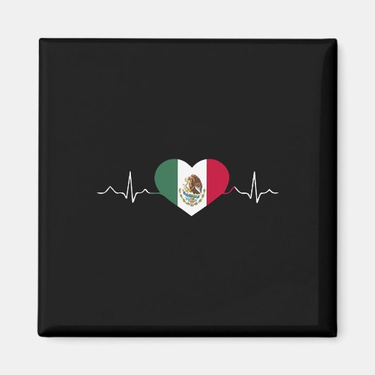 Mexico Vlag Mexicaanse Onafhankelijkheidsdag Trots Magneet (Voorkant)