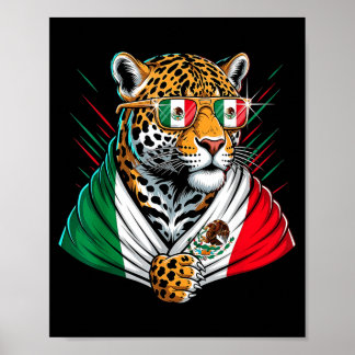 Mexico Vlag Mexicaanse Trots Mexicaanse Roots Mexi Poster