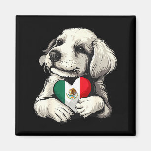 Mexico vlag Mexicaanse trots Mexicaanse wortels Me Magneet
