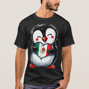 Mexico vlag Mexicaanse trots Mexicaanse wortels Me T-shirt