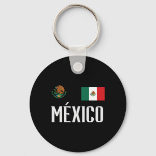 Mexico Vlag Mexicaanse Voetbal Fan Mannen Vrouwen  Sleutelhanger