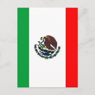 MEXICO-VLAG - NATIONALE MEXICAANSE VLAG BRIEFKAART