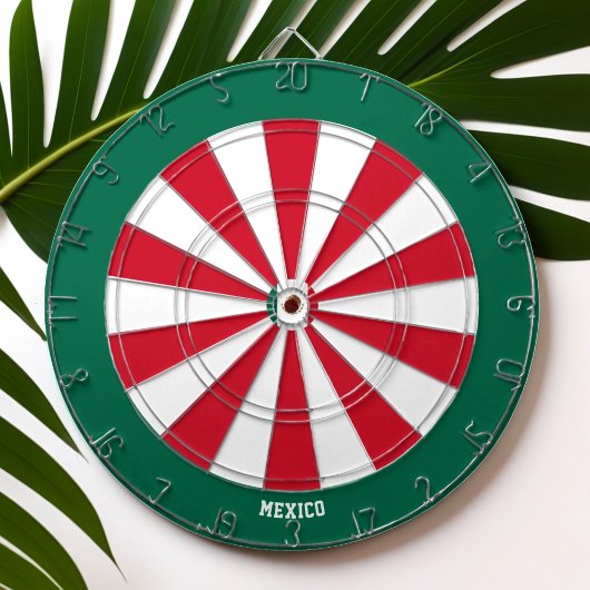 Mexico Vlag Patriot's Bullseye Dartbord