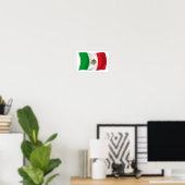 Mexico Vlag Poster Print (Thuiskantoor)