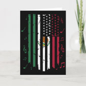 Mexico Vlag VS Patriottische Mexicaanse Vlag Ameri Kaart (Voorkant)