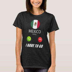 Mexico-vlag Zuid-Mexico noemt het een roemeense za T-shirt