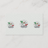 Mexico-vlaggenkaart 2.0 visitekaartje (Achterkant)