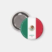 Mexico Vlagmagneet Magneet (Voorkant / Achterkant)