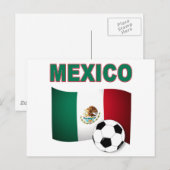 Mexico-Voetbal 0535 Briefkaart (Voorkant / Achterkant)