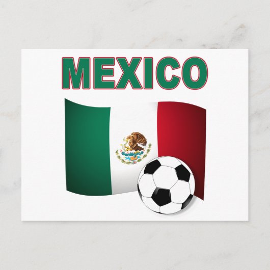 Mexico-Voetbal 0535 Briefkaart (Voorkant)
