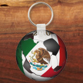 Mexico-Voetbal 2010 Sleutelhanger (Voorkant)