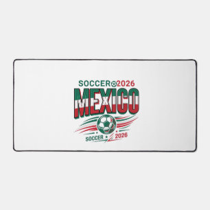 Mexico Voetbal 2026 Voetbal Vet Land Typografie  Bureaumat
