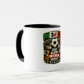 MEXICO Voetbal Custom 2026 ELK JAAR Mok (Voorkant links)