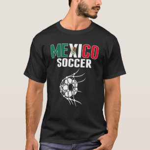 mexico Voetbal in net doel mexico Football s T-shirt