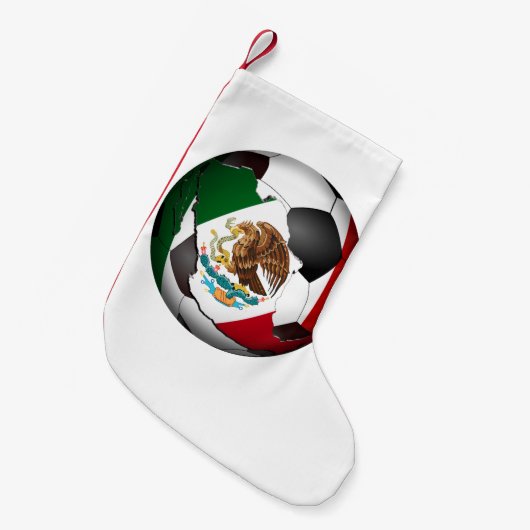Mexico-Voetbal Kleine Kerstsok (Voorkant (Hangend))