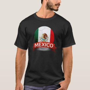 Mexico Voetbal Nationaal Team Wereldkampioen Footb T-shirt