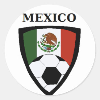 Mexico-Voetbal Ronde Sticker