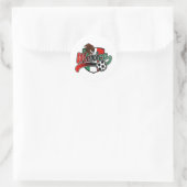 Mexico-Voetbal Ronde Sticker (Tas)