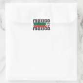Mexico-Voetbal Ronde Sticker (Tas)