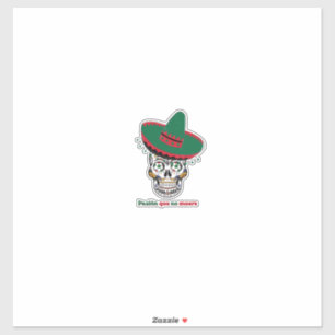 Mexico Voetbal Schedel 2026 - Pasión Que No Muere  Sticker