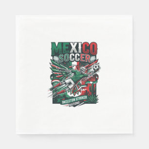 Mexico Voetbal Skelet Aanvaller Naties Premium Sp Servet
