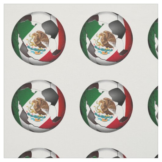 Mexico Voetbal Stof (Swatch)
