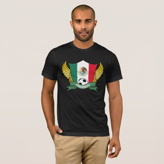 Mexico-Voetbal T-shirt (Voorkant volledig)