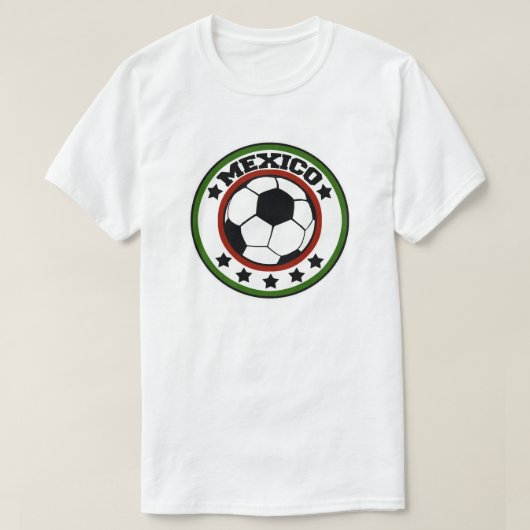 Mexico-Voetbal T-shirt (Design voorkant)